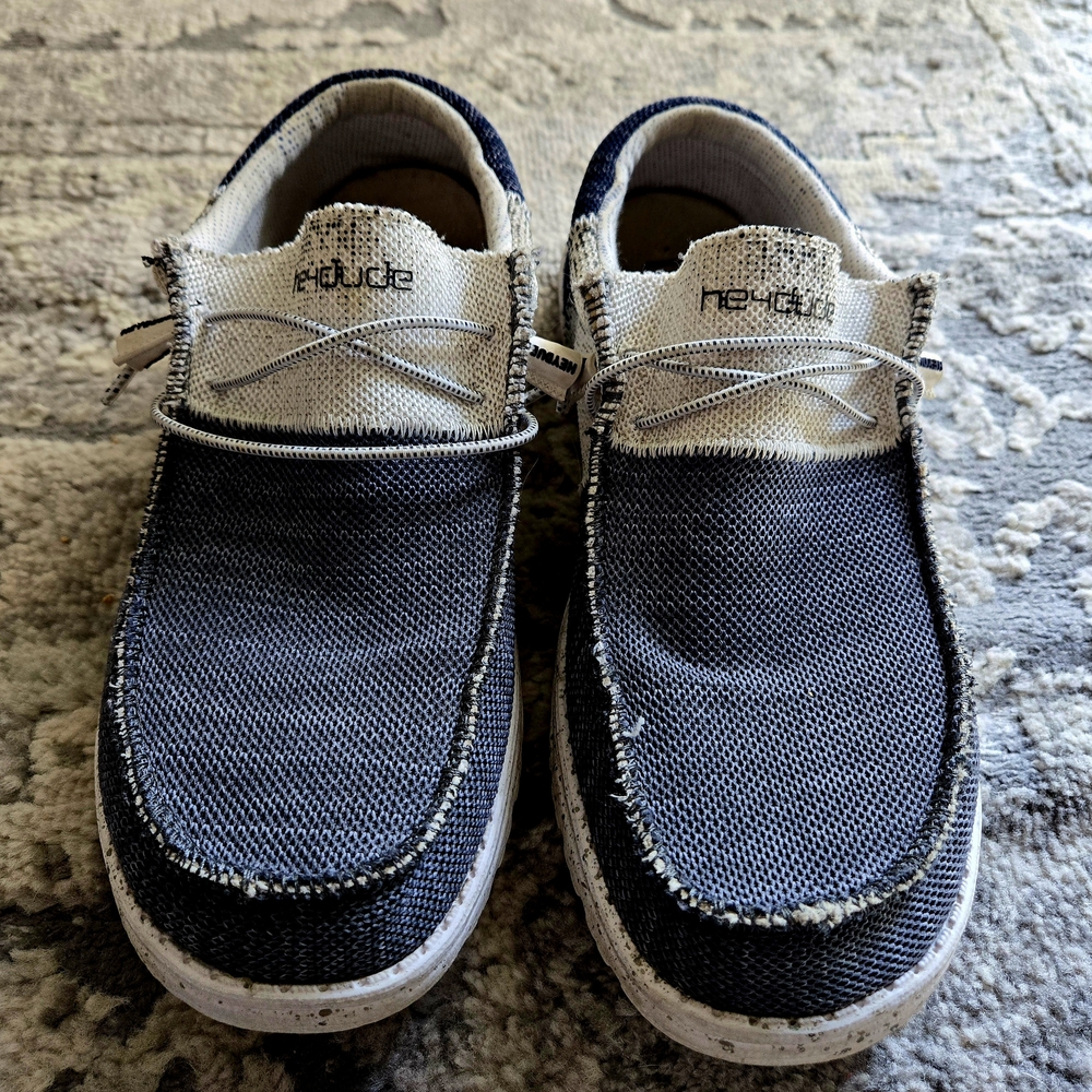 Hey Dude Blue Casual Shoes